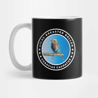 Colorful Lilac-breasted Roller (Coracias Caudatus) Bird Mug